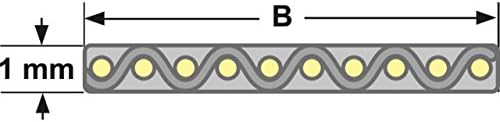 Flachriemen 480 x 1 x 15 mm