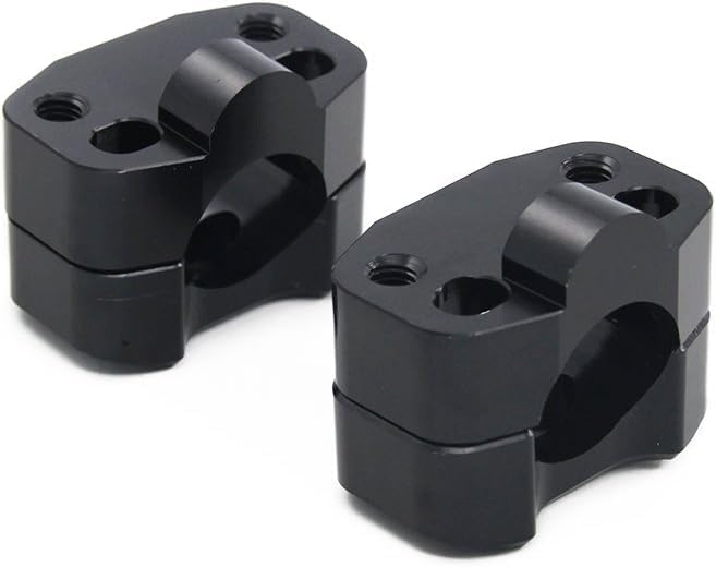 JFG RACING 28mm Motorrad Lenker,Motorrad 800MM Lenker Hand Fat Bar Pads Klemmhalterung für KX KXF YZ
