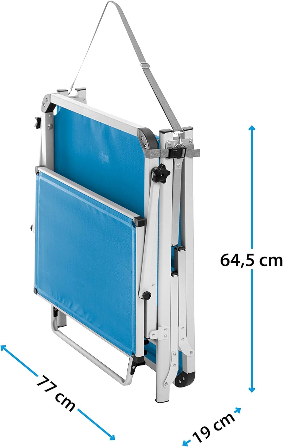 BRUNNER Kinderbett Sonnenschutz Marbella azzrro Azur, Azur