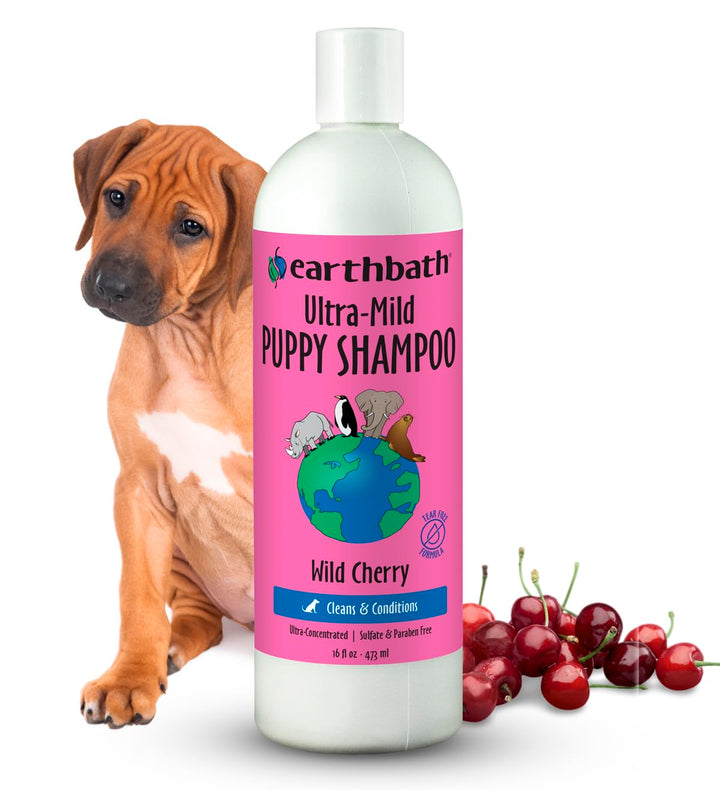 Earthbath Wild Cherry Puppy Shampoo 472 ml, 472 ml