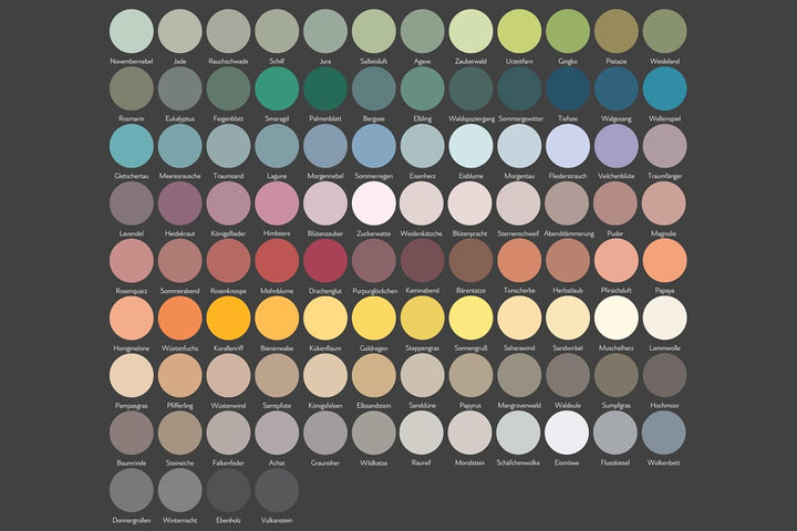 Caleo Color Echtfarbfächer: Farbkarte mit Echtanstrichen, 103 Farbtöne