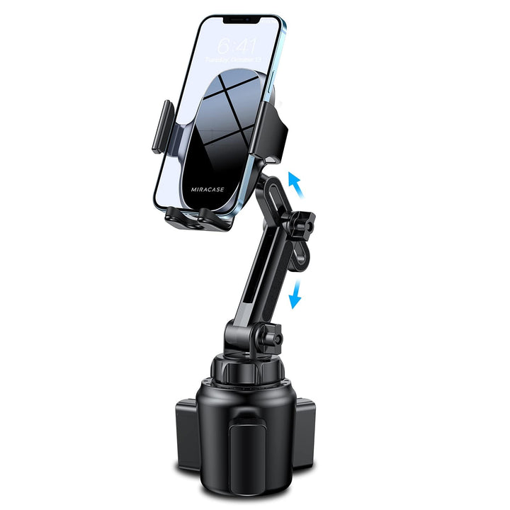 Miracase Getränkehalter Handyhalterung, Upgraded einstellbare Lange Hals Universal Hände frei Auto H