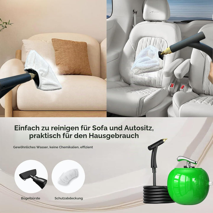 OUTIGO Dampfreiniger Tragbarer, Hochtemperatur Reinigungsmaschine für Küche, 2000w, Eliminates Greas