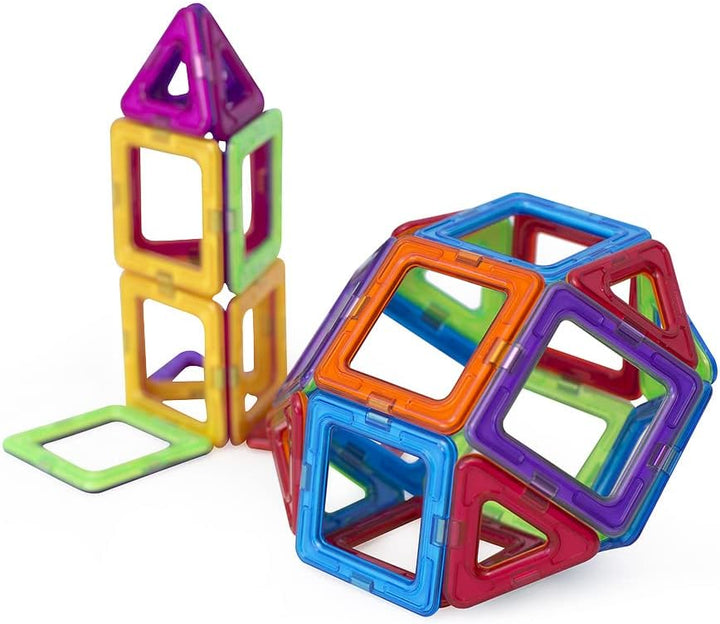 MAGNIKON Magnetische Bausteine 14, 30, 62 Teile | Magnetbausteine | Kinderspielzeug ab 3 Jahre | Ges