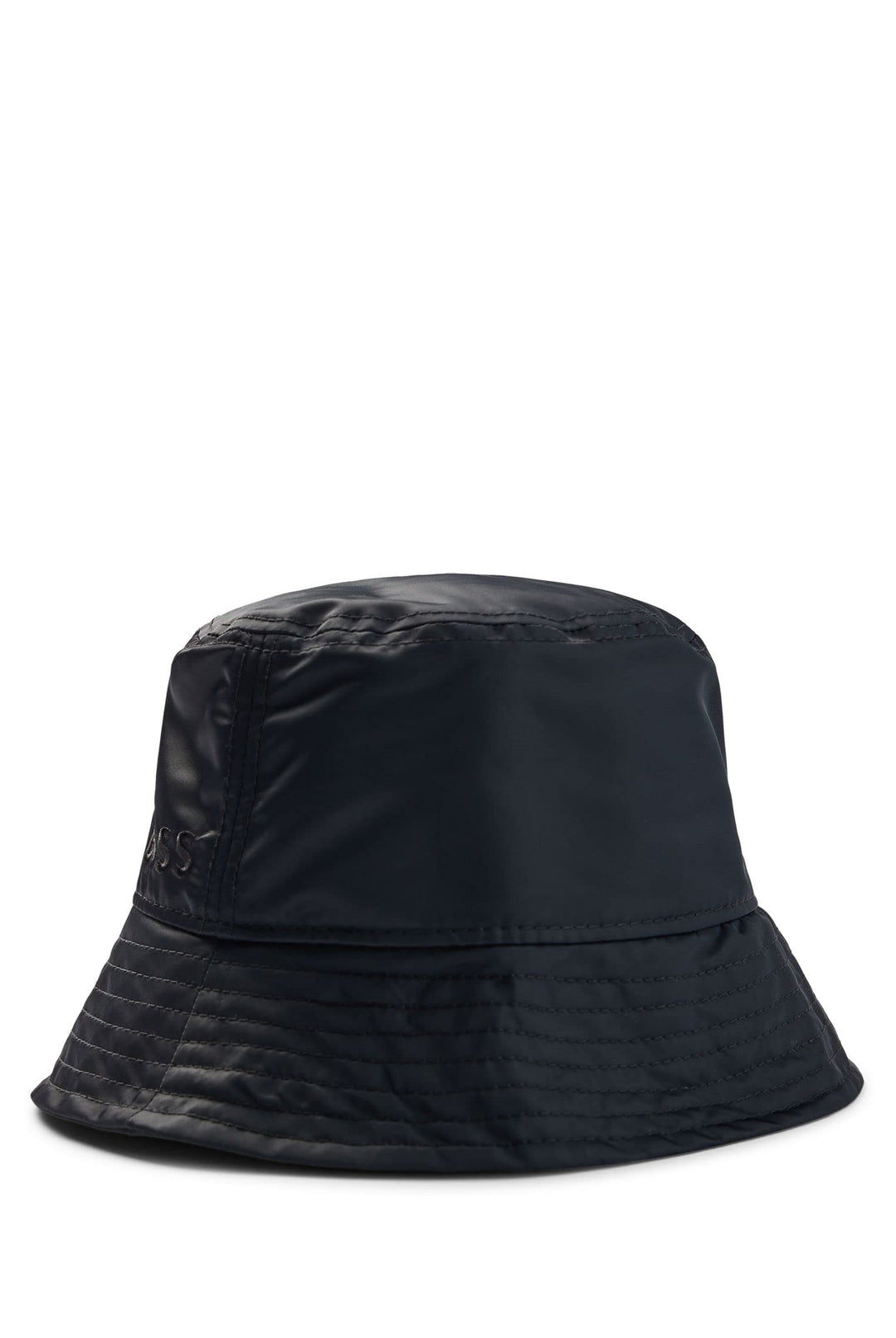 BOSS Damen Zanylon Fischerhut mit Logo-Detail Schwarz Stck
