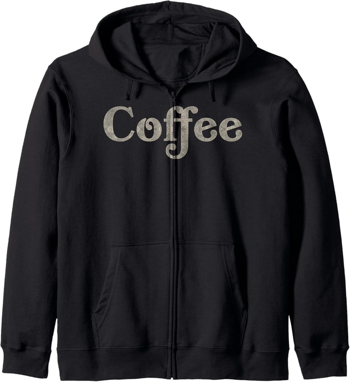 Trendy Subtle Coffee Kapuzenjacke