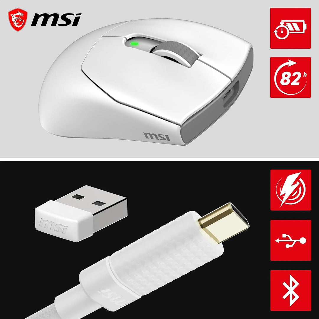 MSI Forge GM340 W White, WHITE