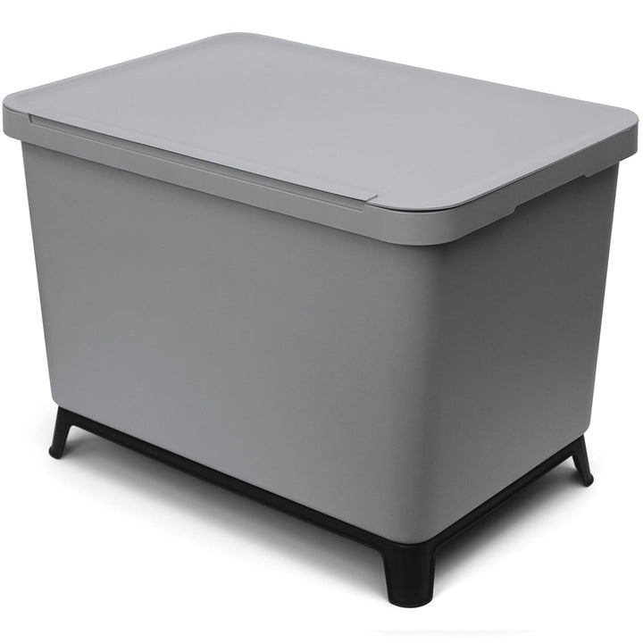 YourCasa® Mülleimer 4 Fächer [40L] im exklusiven Design Mülltrennsystem - Mülleimer Küche mit Deckel
