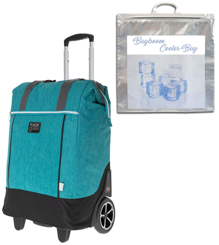 Punta Big Wheel Einkaufsroller Einkaufswagen Shopping Trolley Einkaufstrolley Trolly 10303 + Thermot