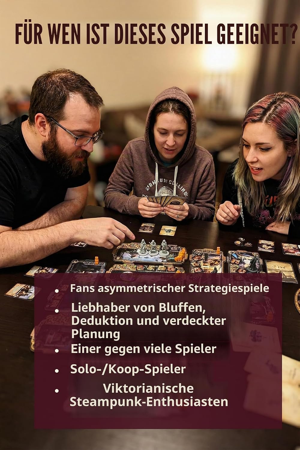 Crowd Games - City of The Great Machine - Brettspiel - Ab 14 Jahren - 1-4 Spieler - Englische Versio