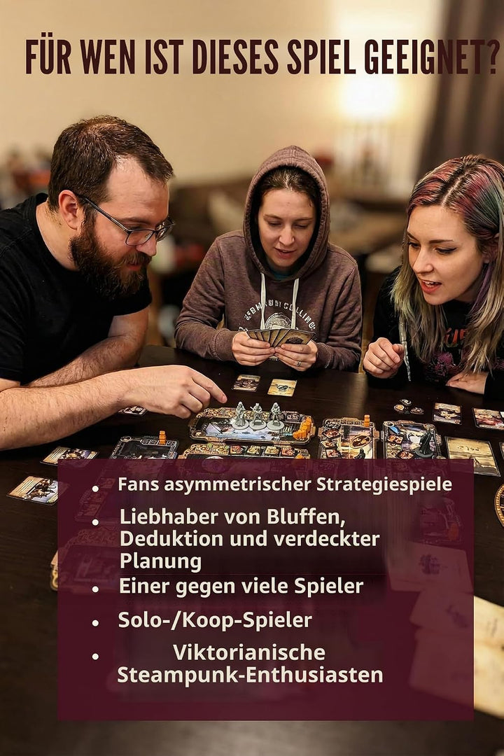 Crowd Games - City of The Great Machine - Brettspiel - Ab 14 Jahren - 1-4 Spieler - Englische Versio