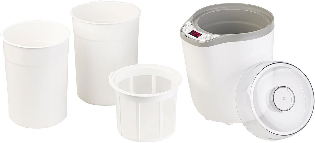 Rosenstein & Söhne Yoghurtbereiter: XL-Joghurt-Maker für griechischen Joghurt, Naturjoghurt u.v.m, 1