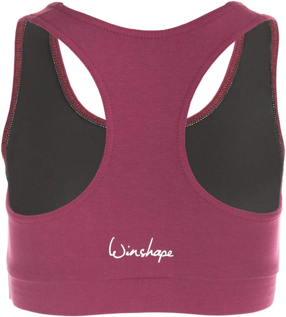 Winshape Damen WVR1 Sport-BH Bustier S Berry Love, S Berry Love