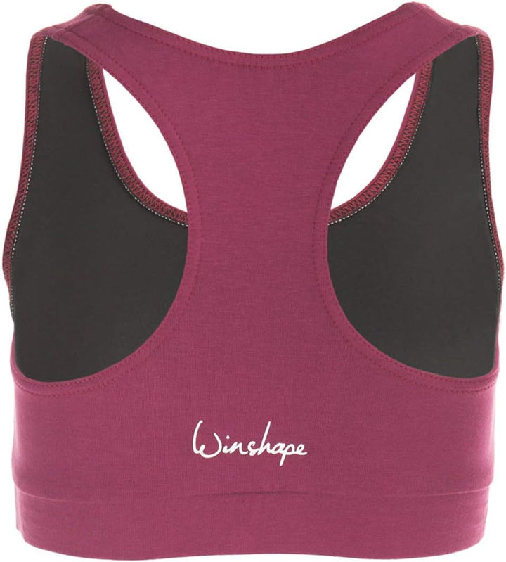 Winshape Damen WVR1 Sport-BH Bustier S Berry Love, S Berry Love
