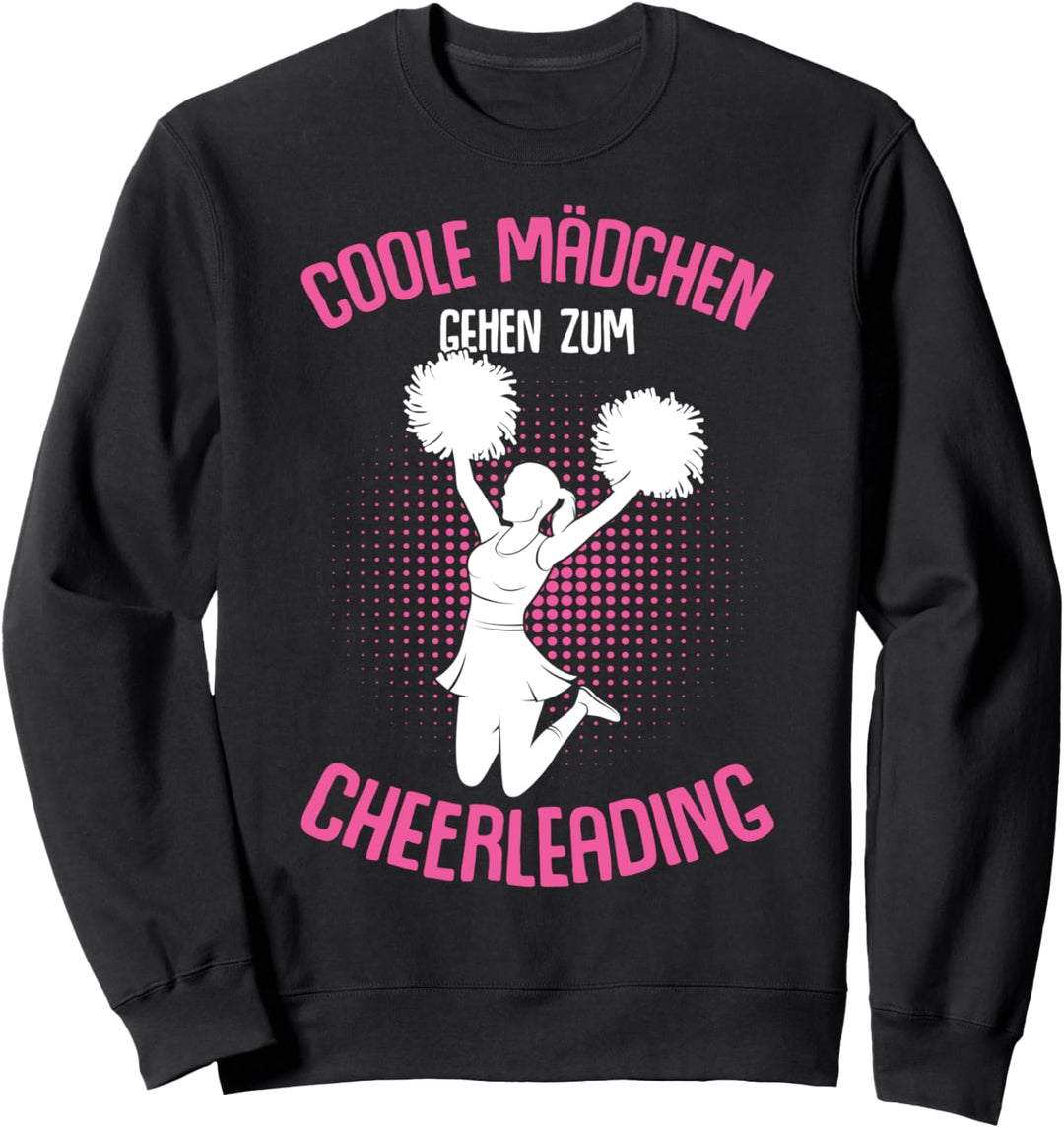 Coole Mädchen gehen zum Cheerleading Cheerleader Cheer Sweatshirt