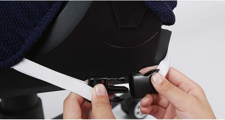 Schwarze Dehnbare Gaming-Stuhlbezüge Schonbezüge, ergonomische Büro-Computerspielstuhl-Schonbezüge f