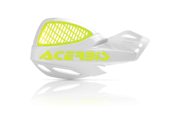 Acerbis Uniko Handprotektoren, belüftet White/ Flo Yellow, White/ Flo Yellow