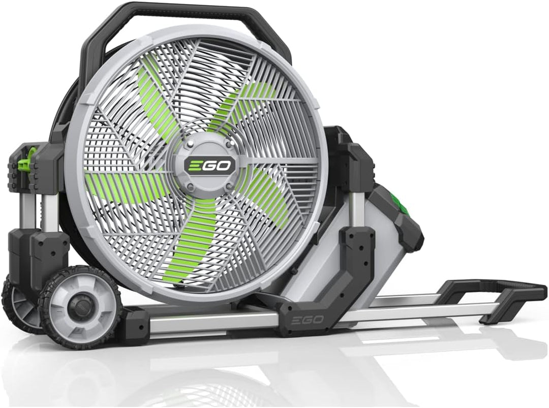 EGO FN1800E 45 cm-Outdoor-Lüfter mit Sprühnebelkühlung, bis 8.000 m3/h, 2 Kühlungs- und 5 Lüfterstuf