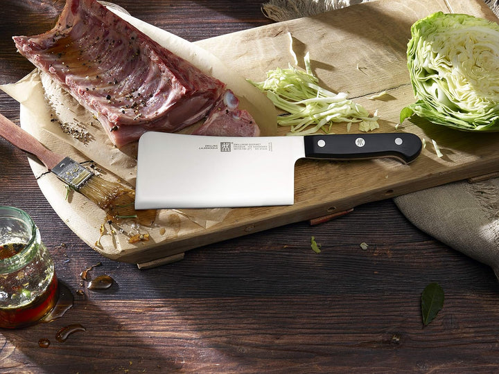ZWILLING Gourmet Chinesisches Kochmesser, 18 cm, Rostfreier Spezialstahl, Ergonomischer Kunststoff-G