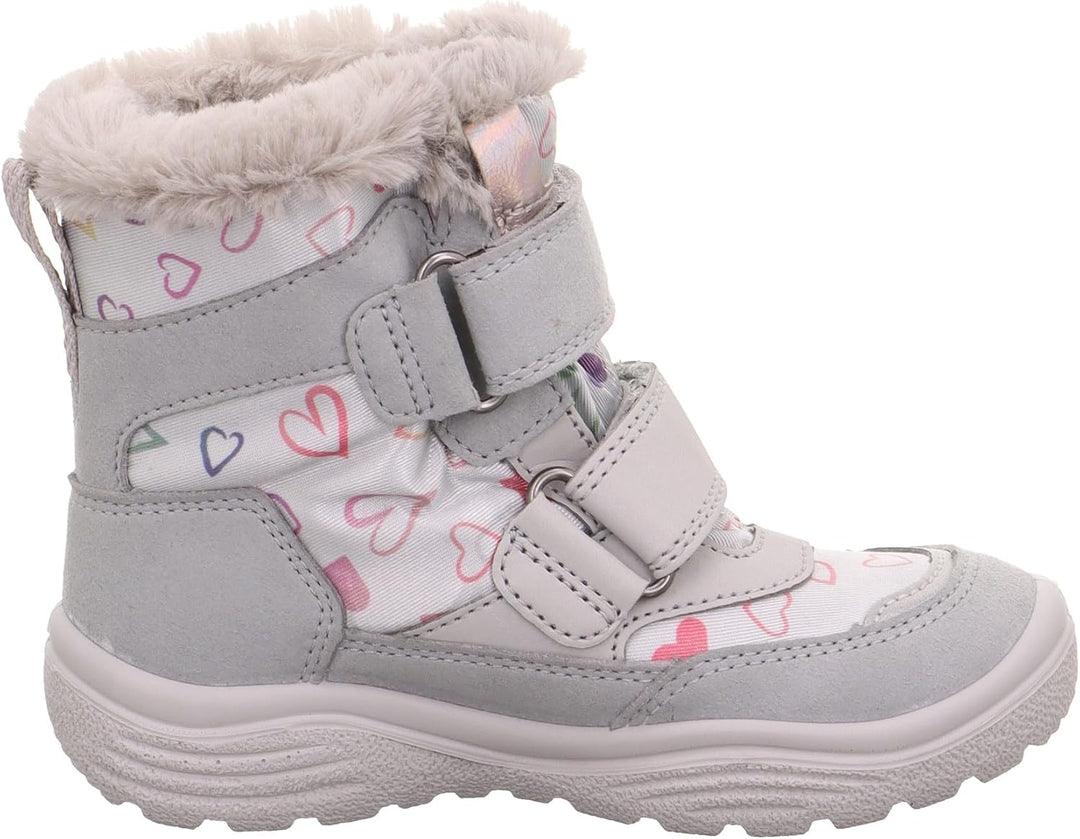 Superfit CRYSTAL Stiefel Gore-Tex 1-009091 Mädchen 25 EU Hellgrau 2500, 25 EU Hellgrau 2500