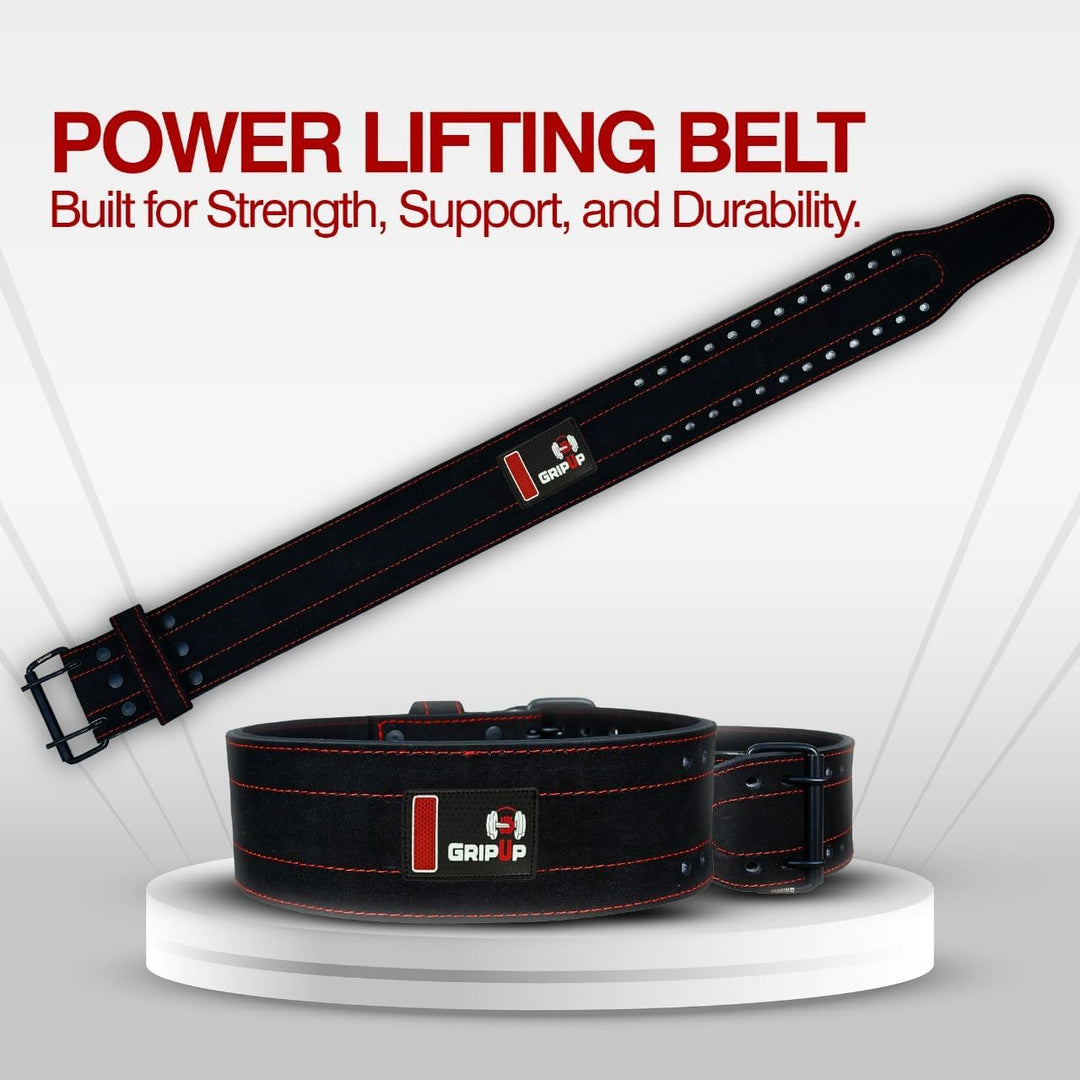 Gewichthebergürtel aus Wildleder – 10mm dick, 10cm breit – Powerlifting Gürtel für Squats, Kreuzhebe