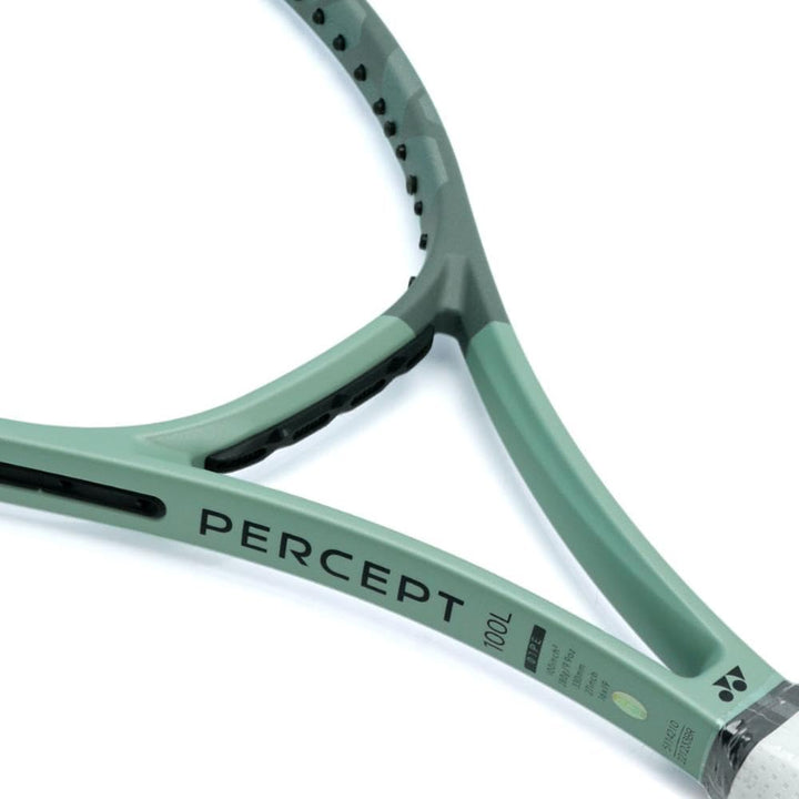 YONEX 23 Percept 100 (280 g) unbesaitet 280 g Tennisschläger Wettkampfschläger Hellgrün – Dunkelgrün
