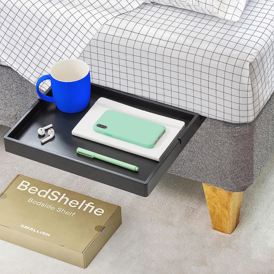 BedShelfie Nachttisch Zum Einhängen Bettablage für Etagenbett und Boxspringbett, Bettablage für WG-Z