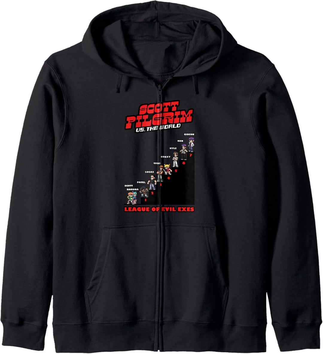 Scott Pilgrim Vs. The World League Of Evil Exes Kapuzenjacke