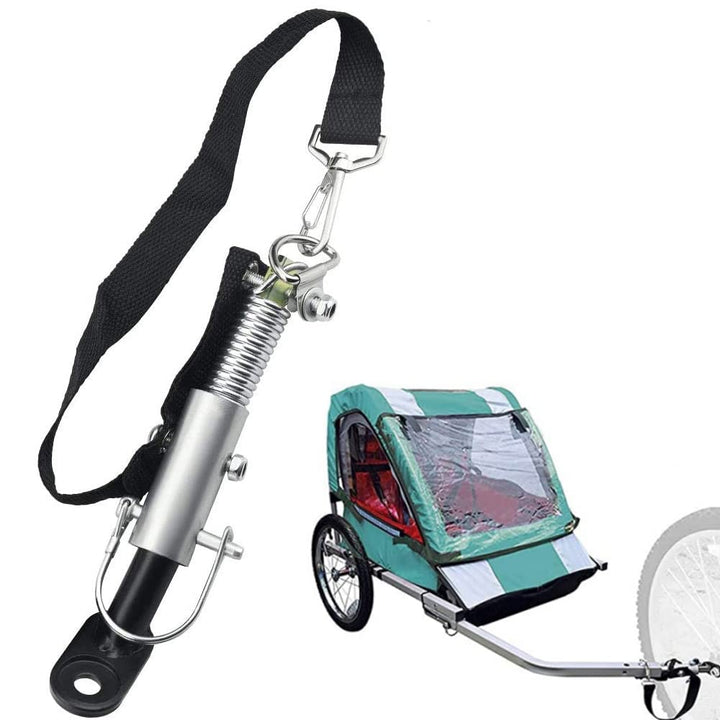 Fahrrad Anhängerkupplung Universal Adapter mit Sicherungsstift für Fahrradanhänger und Kinderanhänge
