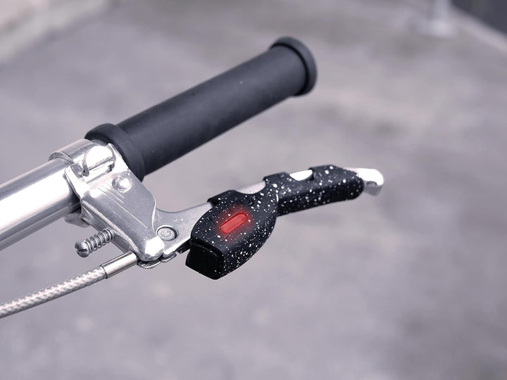 OVERADE OxiBrake Bremsendetektor-Griff – Verbinden Sie es mit einer Fahrradbeleuchtung der Oxi Serie