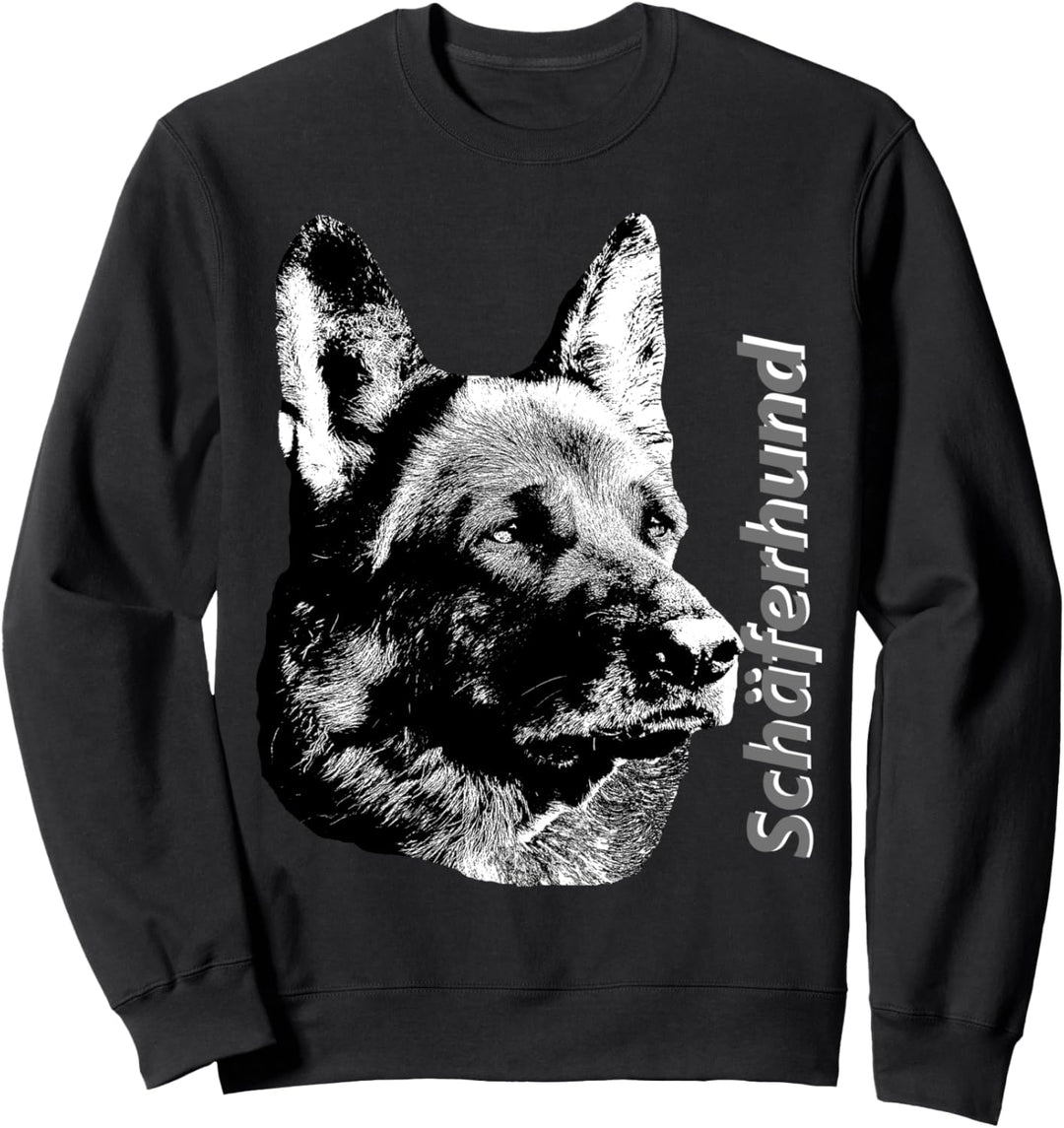Deutscher Schäferhund für Damen Herren mit Schäferhund Motiv Sweatshirt