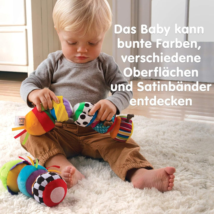 Lamaze Mix & Match Caterpillar Kuscheltier für Baby, Babys Aktivität Sortierspielzeug, für neue Elte