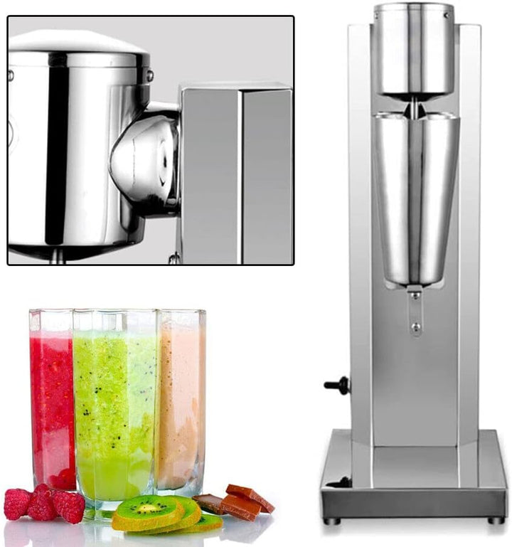 Drink Mixer Eiweiss Shaker Getränkemixer 650ml Elektrische Standmixer Milchshaker 180W Protein Smoot