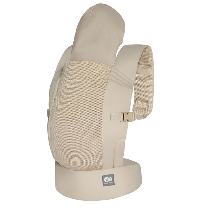 Kinderkraft ergonomische Babytrage CARRYBEE ab 3 Monaten bis 20 kg, verstellbar, feste Kapuze, aus B