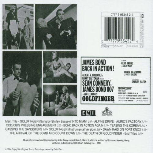 James Bond - Goldfinger, Audio-CD