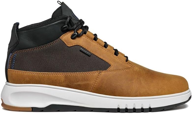 Geox Herren U Aerantis 4x4 B ABX Ankle Boot 40 EU Ochre Dk Coffee, 40 EU Ochre Dk Coffee