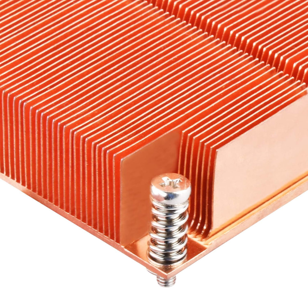 SilverStone SST-XE01-2011 - Xenon CPU Kühler passiv, Kupferlamellen und Kupferbasis, 26mm Höhe, Inte