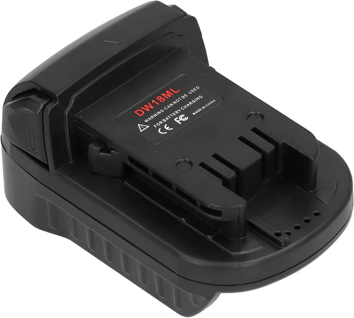 DW18ML Batterie Adapter Konverter Ersatz, 18V Lithium Batterie Adapter, DW18ML 18V auf 18V Adapter f