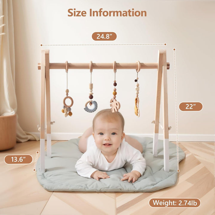 Promise Babe Spielbogen Baby Holz Baby Gym Holz Baby Spielbogen Neugeborenen Spielzeug Spielbogen Ac
