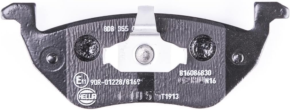 HELLA PAGID 8DB 355 014-951 Bremsbelagsatz - T1913 - Dicke/Stärke: 17.1mm - Bremssystem: Teves - nic