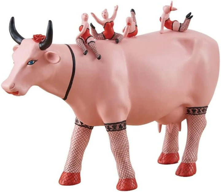 CowParade Cow - Addicted to Love (XL) Resin, 38 x 24 cm