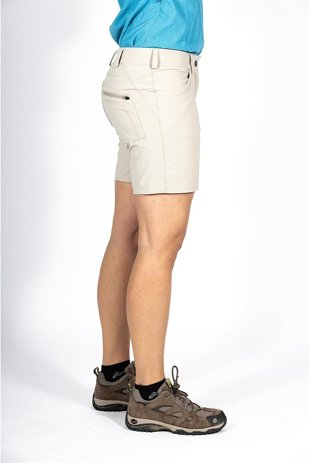 Maul Damen Shorts Lyon 34 Beige, 34 Beige