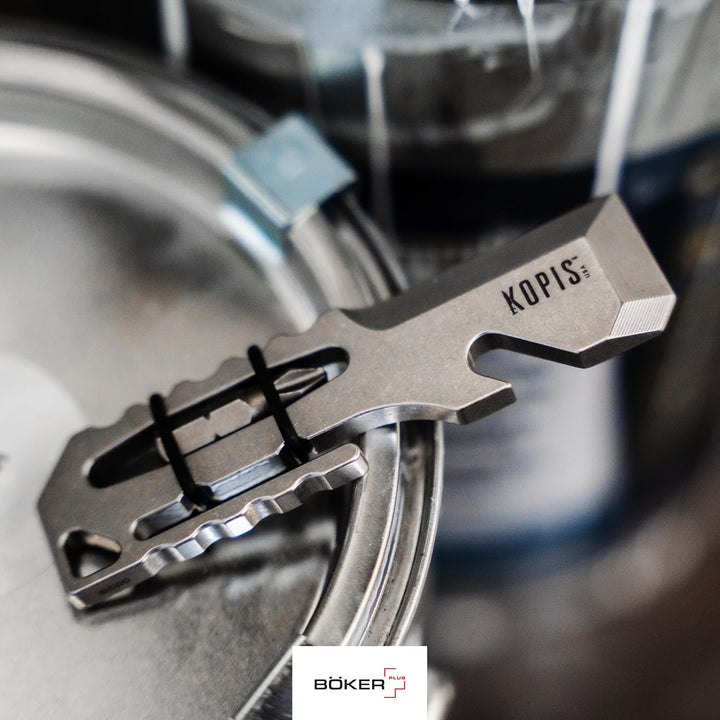 BÖKER PLUS® Grift - EDC Multifunktionstool - VA Hebel-Werkzeug rostfrei - Everyday Carry Prybar mit