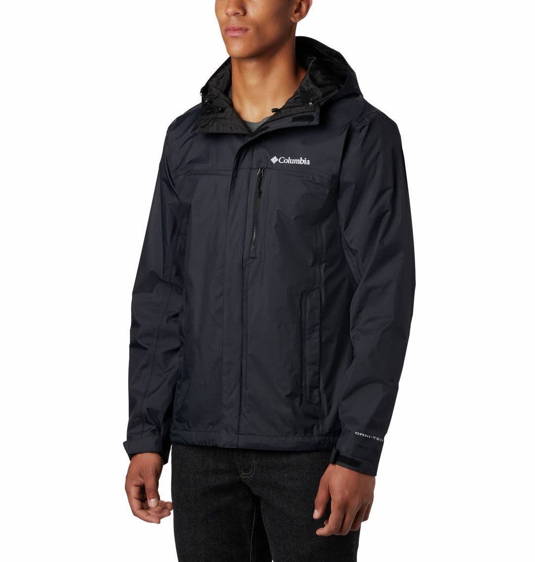 Columbia Herren Pouring Adventure Ii Jacket Wasserdicht Regenjacke (1er Pack) S Schwarz, S Schwarz