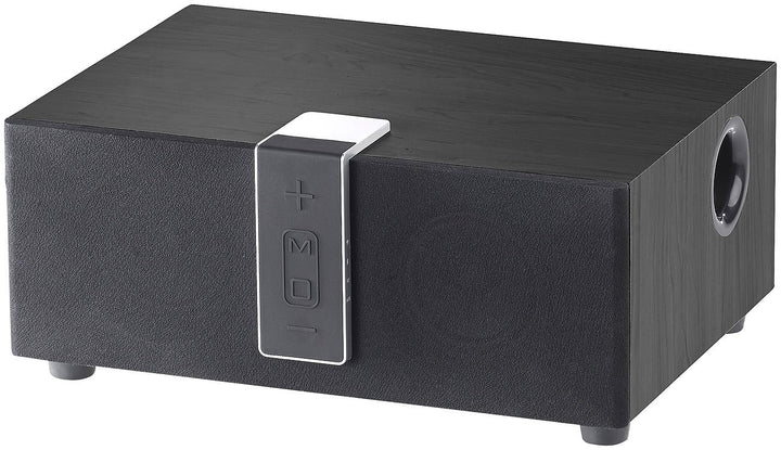 auvisio TV Lautsprecher: WLAN-Multiroom-Lautsprecher mit Subwoofer, BT, Airplay, 80 W, schwarz (WLAN