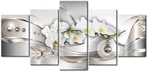 murando Acrylglasbild Abstrakt 100x50 cm 5 Teilig Wandbild auf Acryl Glas Bilder Kunstdruck Moderne