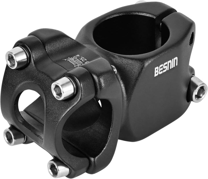 BESNIN Fahrrad Vorbau 25,4mm MTB Vorbau 7 Grad Lenkervorbau 32/45mm Kurz Fahrradlenker Vorbau Alumin