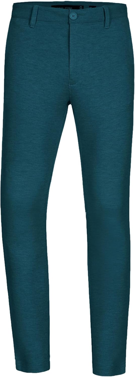 Indicode Herren Rodekro Performance Pants | Chinohose Herrenhose Super Stretch Stoffhose Bequeme Bus