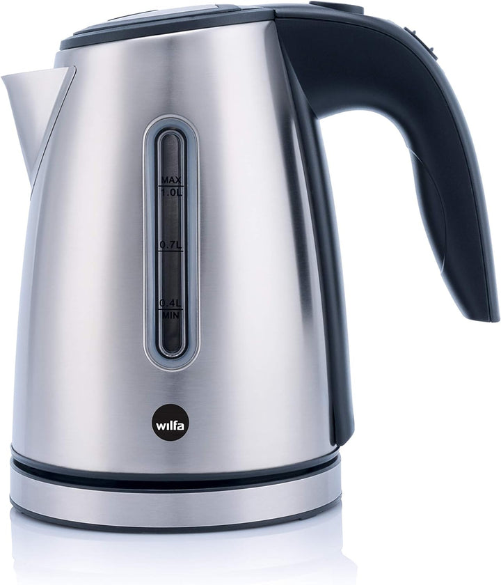 Wilfa QUICK BOIL S Wasserkocher - mit einem Fassungsvermögen von 1 Liter, 1500 Watt, aussenliegende