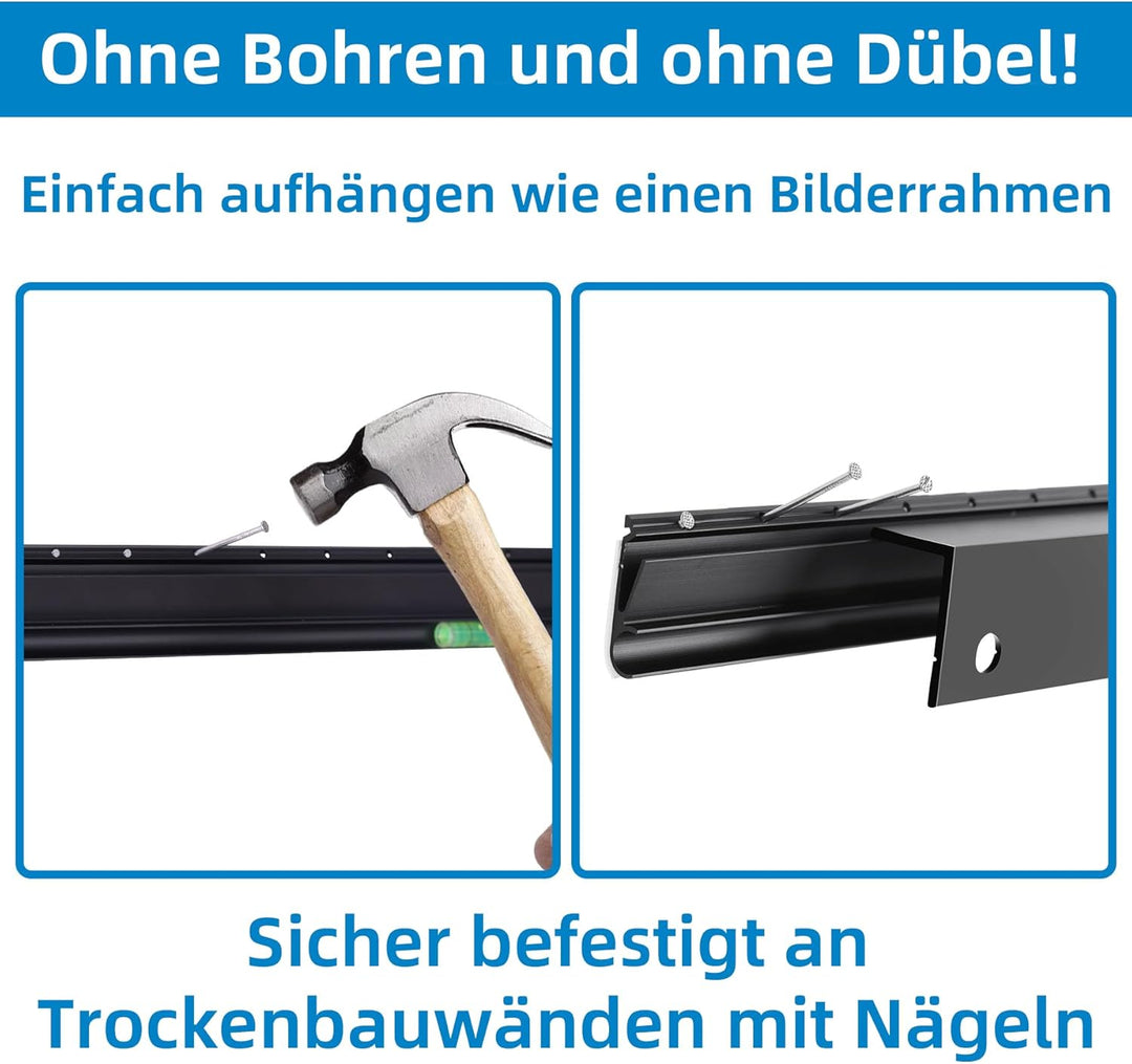 Antimbee TV Wandhalterung ohne Bolzen, Fernsehhalterung Wand, Wandhalterung Fernsehe für 13-55 Zoll
